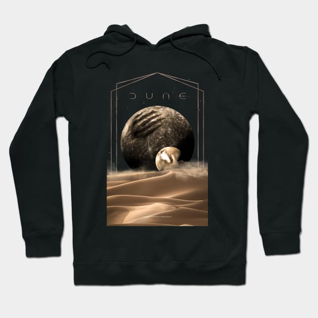 Dune Moons Hoodie by Dream Artworks